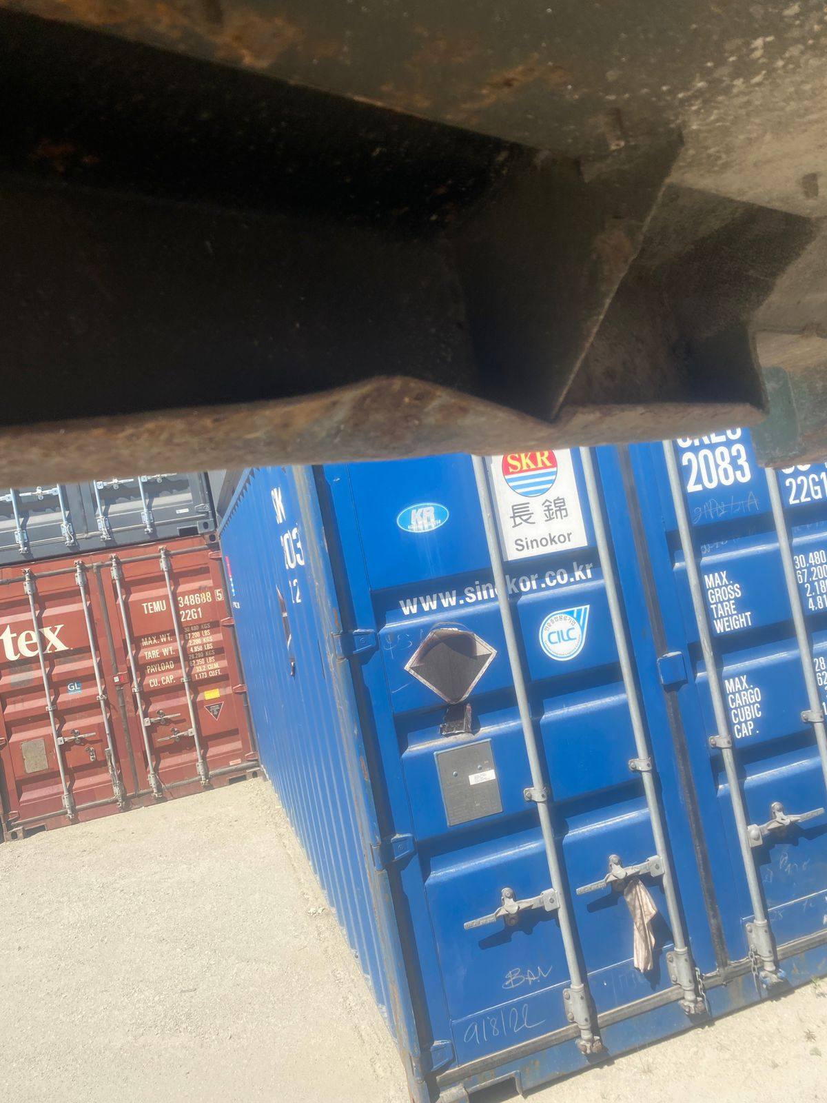 Морской контейнер TEMU5085496